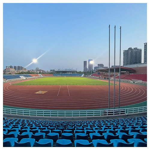 西青杭州电子科技大学混合型塑胶跑道